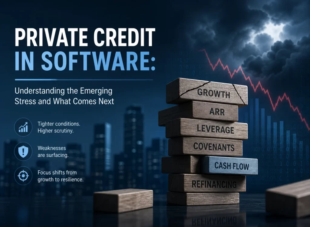 Private credit on software