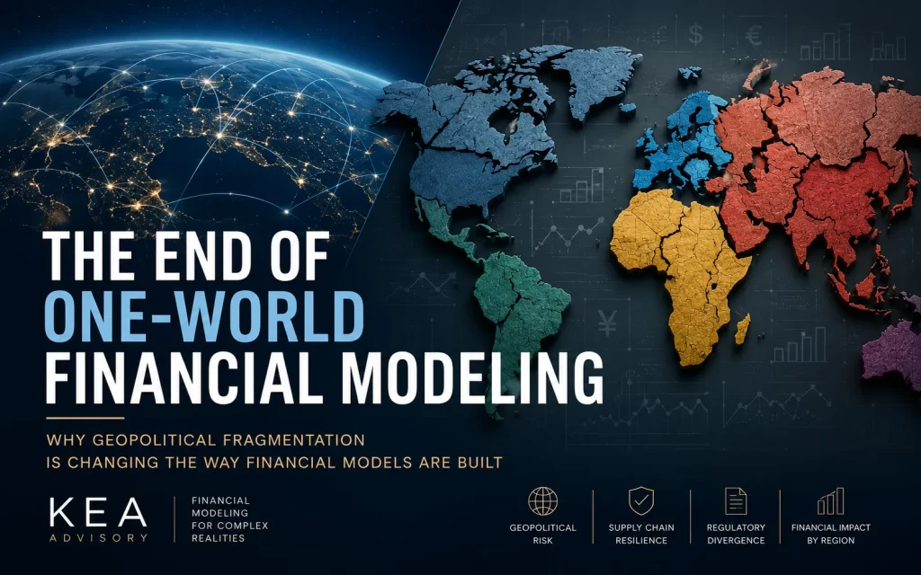 The end of one world financial modeling