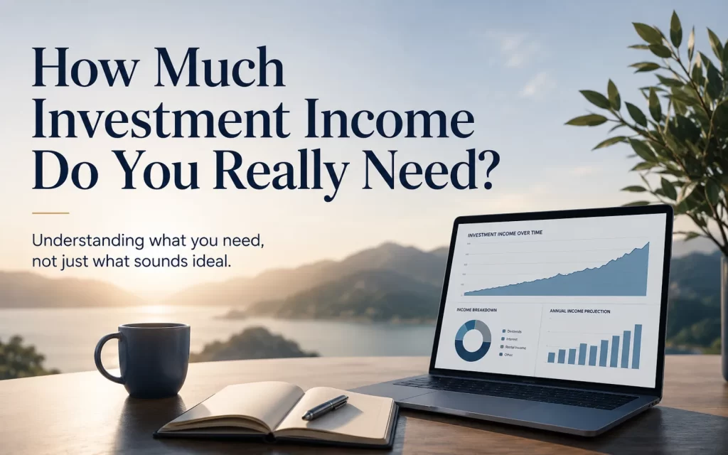 How much investment income do you really need