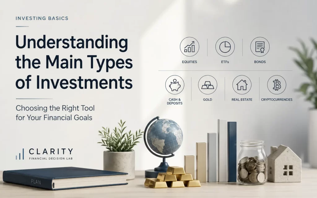 Understanding the main types of investments
